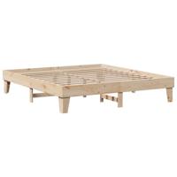 Bedframe zonder matras massief grenenhout 180x200 cm - thumbnail