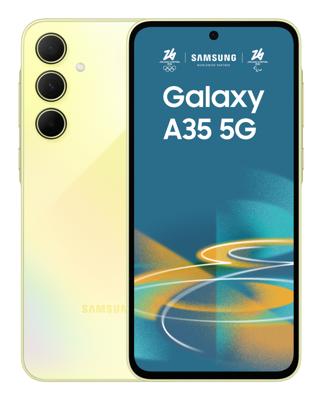 Samsung SM-A356B Galaxy A35 5G Dual SIM 8GB RAM 256GB Awesome Lemon EU - Italiaanse, Hongaarse, Poolse, Roemeense, Oostenrijkse en Zwitserse versies