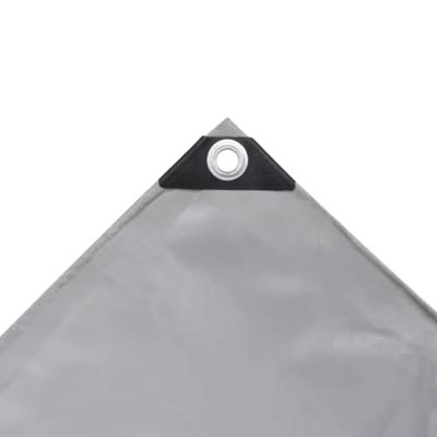 Dekzeil 650 g/m² 3x5 m grijs
