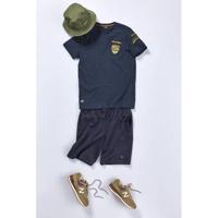 Short sleeve r-neck single jersey dark sapphire - thumbnail