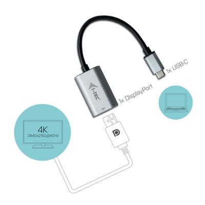 i-tec USB-C > Metal DisplayPort adapter