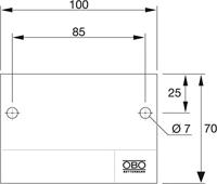 OBO Bettermann 7205420 Montageaccessoire 1 stuk(s) - thumbnail