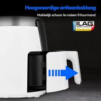 Heteluchtfriteuse - MEDION - MD13030 - Digitaal - Airfryer - 1500 watt - 60 min timer - Tot 200°C - 4,7 L - Wit - thumbnail