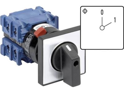 Kraus & Naimer CH10.A201-600.FT2 Lastscheidingsschakelaar 20 A 1 x 60 ° Grijs, Zwart 1 stuk(s)