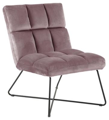 Bendt Fauteuil 'Kristian' Velvet, kleur Roze Bendt Fauteuil 'Kristian' Velvet, kleur Roze