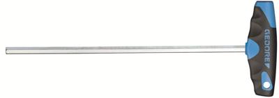 Gedore 2142 T 2,5 Inbusschroevendraaier Sleutelbreedte (metrisch): 2.5 mm Koplengte: 125 mm Afmeting, lengte: 152 mm