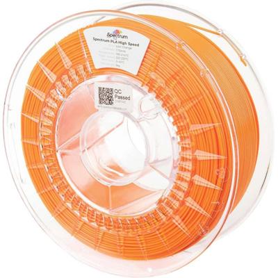 Spectrum Filaments 81052 PLA High Speed Filament PLA kunststof Highspeed filament, Hoge stijfheid, Hoge treksterkte 1.75 mm 1000 g Lion Orange, Oranje 1 stuk(s)