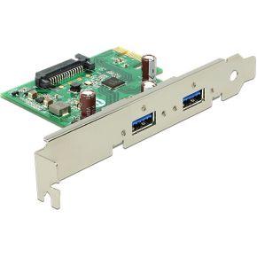 Delock 89391 PCI Express kaart USB-A 3.2 Gen 1 PCIe