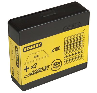 Stanley Handgereedschap reserve mesjes 1992 zonder gaten - 10 stuks/dispenser - 2-11-921 - 2-11-921