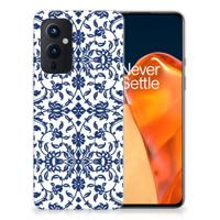 OnePlus 9 | TPU Case | Flower Blue - thumbnail