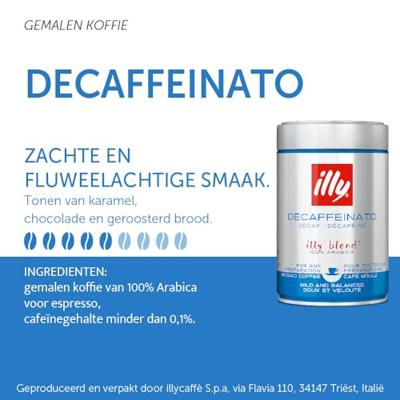 illy - gemalen koffie - Cafeïnevrij - thumbnail