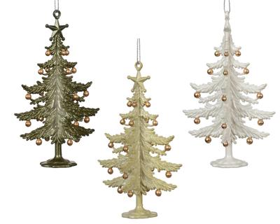 Kersthanger Boom kunststof 13cm