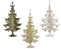 Kersthanger Boom kunststof 13cm - thumbnail