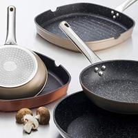 Bergner Neon Koekenpan - Ø20 cm - zwart - thumbnail