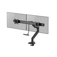 ACT Monitorarm max 32 office premium, gasveer, crossbar, 2 monitoren - thumbnail