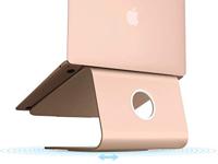 Rain Design mStand 360 Laptop Stand + Swivel Base Rose Gold - thumbnail