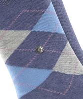 Burlington 2-paar everyday dames sokken - Biologisch katoenen vrouwen sokken met ruit print - thumbnail