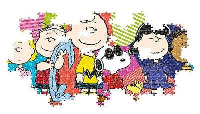 Clementoni legpuzzel panorama peanuts snoopy, 1000st.