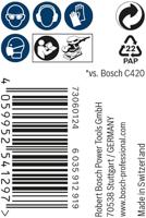 Bosch Accessoires Expert M480 schuurnetrol 115 mm, 5 m, K240 - 1 stuk(s) - 2608900791 - thumbnail