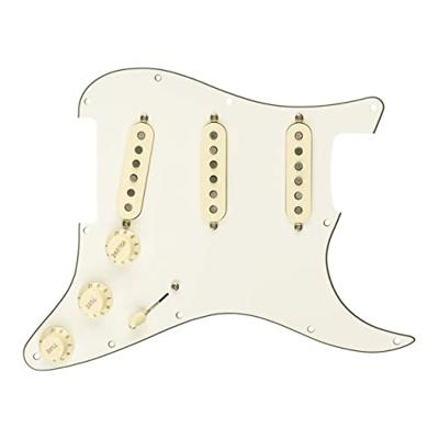 Fender Pre-Wired Strat PG Custom Shop Fat 50&apos;s SSS Parchment