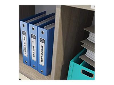 Brother DK-22210 Rol met etiketten 29 mm x 30.48 m Papier Wit 1 stuk(s) Permanent hechtend DK22210 Universele etiketten