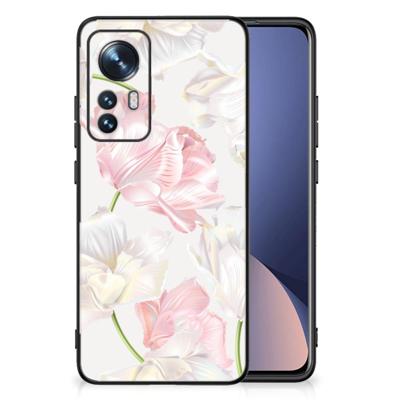 Xiaomi 12 | 12X Bloemen Hoesje Lovely Flowers Xiaomi 12 | 12X Bloemen Hoesje Lovely Flowers