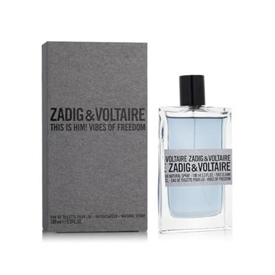 Zadig & Voltaire This is Him! Vibes of Freedom Eau de toilette Spray 100 ml Heren Zadig & Voltaire This is Him! Vibes of Freedom Eau de toilette Spray 100 ml Heren
