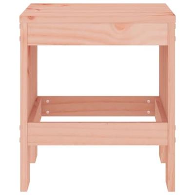 Barkrukken 2 st 40x36x45 cm massief douglashout