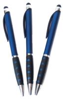 Gerimport balpennen 14 cm blauw 3 stuks - thumbnail