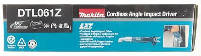 Makita Makita DTL061Z - Rechtwinkel-Schlagschrauber DTL061Z Haakse accuschroevendraaier 18 V Li-ion Zonder accu