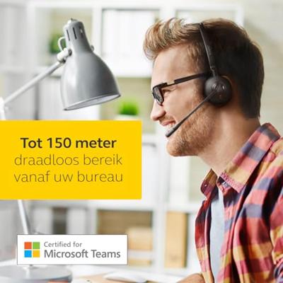 Jabra Engage 75 SE Headset Draadloos Hoofdband Kantoor/callcenter Bluetooth Zwart