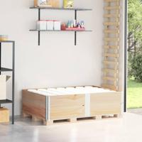VidaXL Palletopzetranden 2 st 150x100 cm massief grenenhout - thumbnail