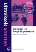 Uittreksels arresten burgerlijk - en burgerlijk procesrecht (Paperback) - thumbnail