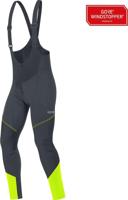 GOREWEAR c3 gore® windstopper® - bib tights with pad - thumbnail