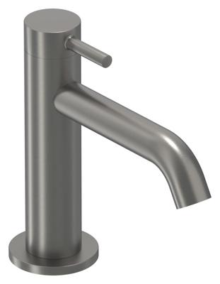 IVY Bond Fonteinkraan - opbouw - laag - Geborsteld metal black PVD 6401006