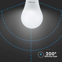 E27 LED Lamp - 8,5 806 lumen - 3000K warm wit - Vervangt 60 Watt - E27 fitting - A60 lamp - Grote fitting - thumbnail