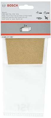 Bosch Accessoires Stofzakken voor PEX, GEX, PSS, GSS 16/23, PBS 60/75, PSF 22 A, GUF 422 3st - 2605411067