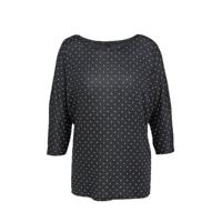 VERO MODA trui VMALICIA met stippen donkerblauw - thumbnail