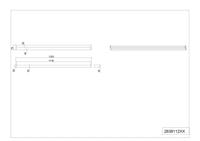 Trio WandlampFabio 120cm chroom - 283811206 - thumbnail