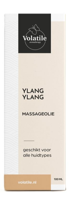 Massageolie ylang ylang glas met pomp 100 Milliliter - thumbnail