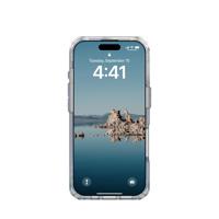 Urban Armor Gear Plyo Backcover Apple iPhone 16 Pro Blauw, Transparant Inductieve lading, MagSafe compatible, Stootbestendig - thumbnail