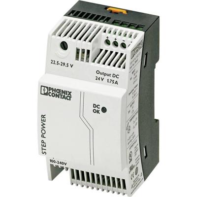 Phoenix Contact 2868648 DIN-rail netvoeding 24 V/DC 1.9 A 42 W Aantal uitgangen:1 x Inhoud 1 stuk(s) Phoenix Contact 2868648 DIN-rail netvoeding 24 V/DC 1.9 A 42 W Aantal uitgangen:1 x Inhoud 1 stuk(s)