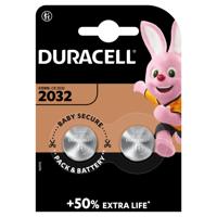 Batterij duracell 2032 lithium 2pack - thumbnail