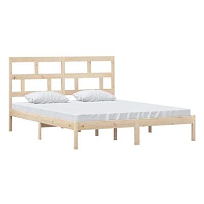 Bedframe massief grenenhout 160x200 cm