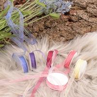 Vaessen Creative • organzalint 6 kleuren 6mmx2m baby roze - thumbnail