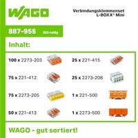 WAGO 887-955 Assortiment verbindingsklemmen Flexibel: 0.14-4 mm² Massief: 0.2-4 mm² 1 set(s) - thumbnail