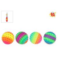 Sun Fun pukkelbal regenboog 220gr 21cm - thumbnail
