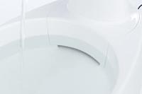 Trixie drinkfontein curved stream kunststof wit - thumbnail