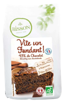 Bisson Bakmix voor chocoladecake bio 300 Gram - thumbnail