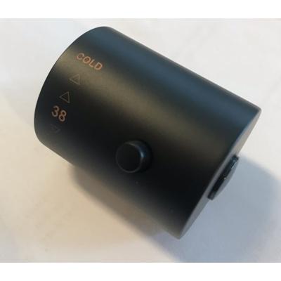 Thermostaatknop Wiesbaden Caral Voor Regendoucheset Opbouw Mat Zwart Thermostaatknop Wiesbaden Caral Voor Regendoucheset Opbouw Mat Zwart